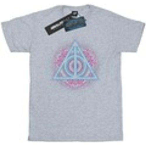 T-shirts a maniche lunghe Neon Deathly Hallows - Harry Potter - Modalova