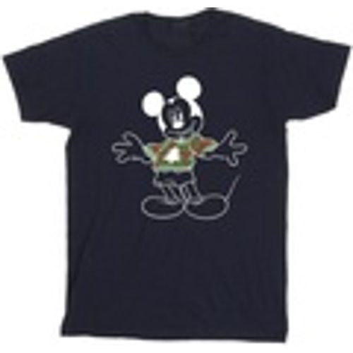 T-shirts a maniche lunghe Mickey Mouse Xmas Jumper - Disney - Modalova