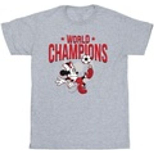 T-shirts a maniche lunghe Minnie Mouse World Champions - Disney - Modalova