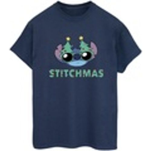 T-shirts a maniche lunghe Lilo Stitch Stitchmas Glasses - Disney - Modalova