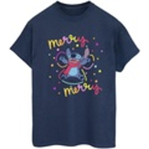 T-shirts a maniche lunghe Lilo Stitch Merry Rainbow - Disney - Modalova
