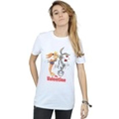 T-shirts a maniche lunghe Bugs Bunny And Lola Valentine's Day - Dessins Animés - Modalova