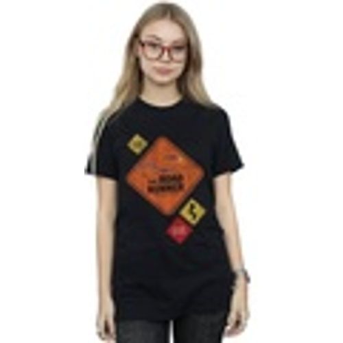 T-shirts a maniche lunghe Road Runner Road Sign - Dessins Animés - Modalova