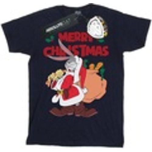 T-shirts a maniche lunghe Santa Bugs Bunny - Dessins Animés - Modalova