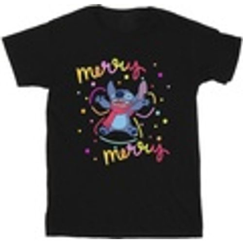 T-shirts a maniche lunghe Lilo Stitch Merry Rainbow - Disney - Modalova