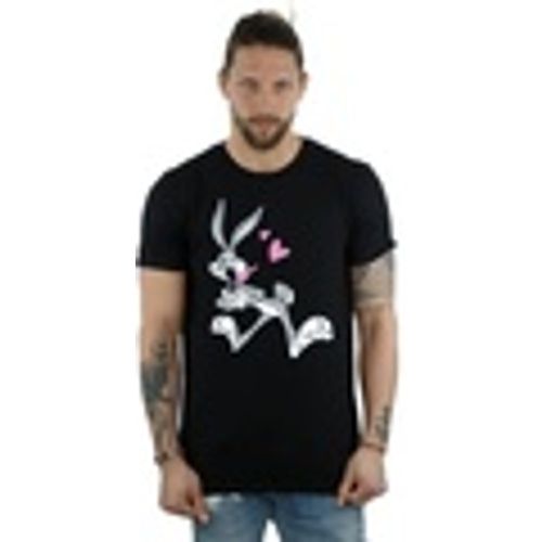 T-shirts a maniche lunghe Bugs Bunny In Love - Dessins Animés - Modalova