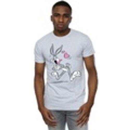 T-shirts a maniche lunghe Bugs Bunny In Love - Dessins Animés - Modalova