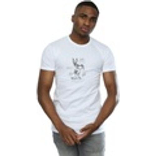 T-shirts a maniche lunghe Bugs Bunny Drawing Instruction - Dessins Animés - Modalova