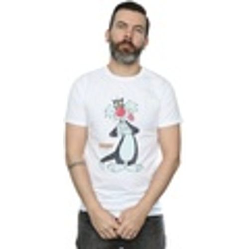 T-shirts a maniche lunghe Sylvester Distressed - Dessins Animés - Modalova