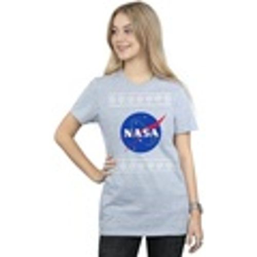 T-shirts a maniche lunghe Classic Fair Isle - NASA - Modalova