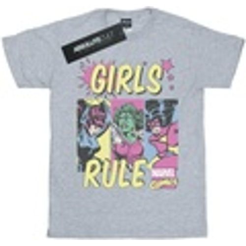 T-shirts a maniche lunghe Girls Rule - Marvel - Modalova