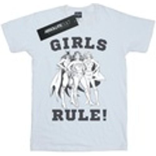 T-shirts a maniche lunghe Justice League Girls Rule - Dc Comics - Modalova