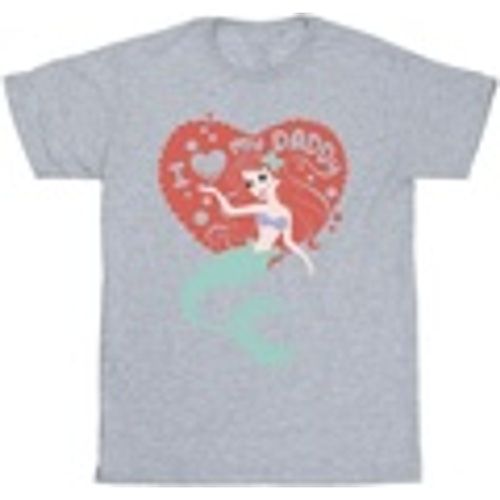 T-shirts a maniche lunghe The Little Mermaid Love Daddy - Disney - Modalova
