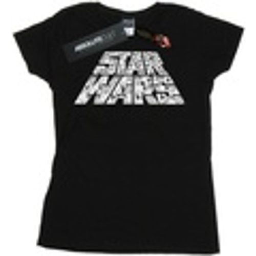 T-shirts a maniche lunghe Star Wars The Rise Of Skywalker Trooper Filled Logo - Star Wars: The Rise Of Skywalker - Modalova