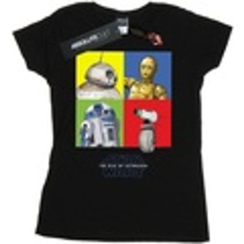 T-shirts a maniche lunghe Droid Squares - Star Wars: The Rise Of Skywalker - Modalova