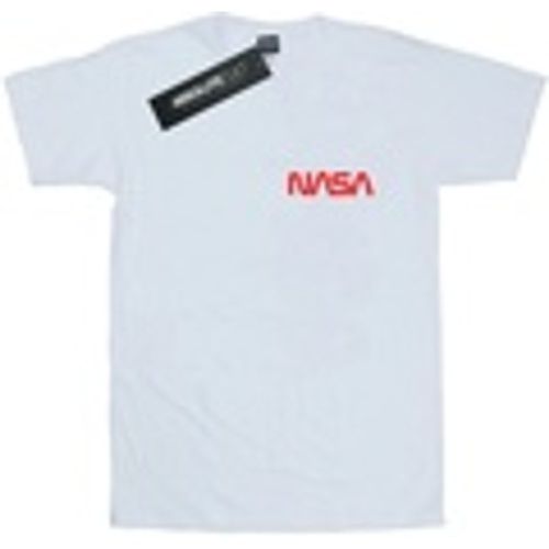 T-shirts a maniche lunghe Modern Logo Chest - NASA - Modalova