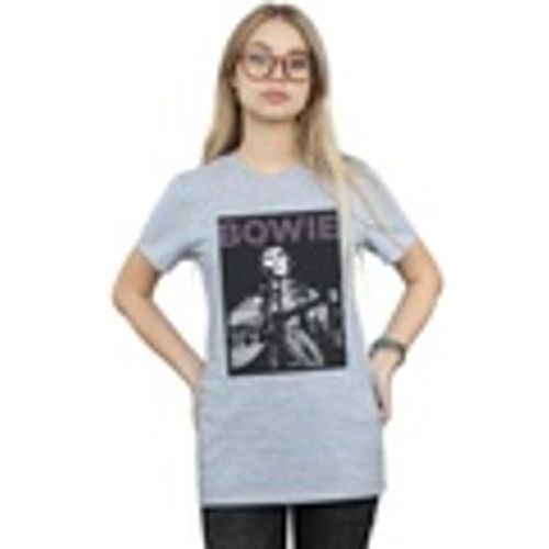 T-shirts a maniche lunghe Rock Poster - David Bowie - Modalova