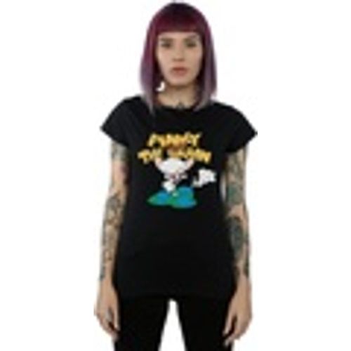 T-shirts a maniche lunghe The Brain World Domination - Animaniacs - Modalova