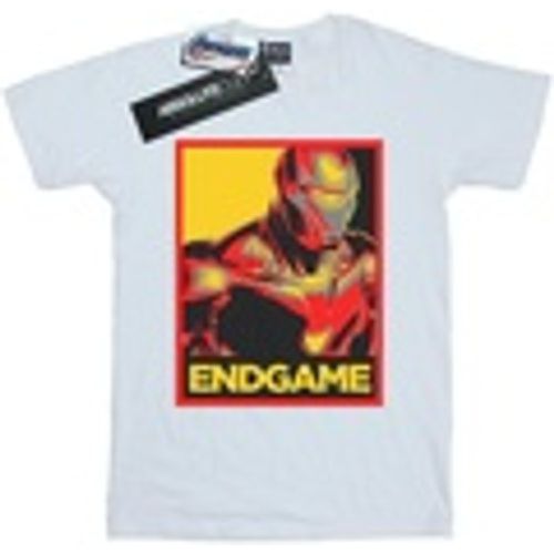 T-shirts a maniche lunghe Avengers Endgame Iron Man Poster - Marvel - Modalova