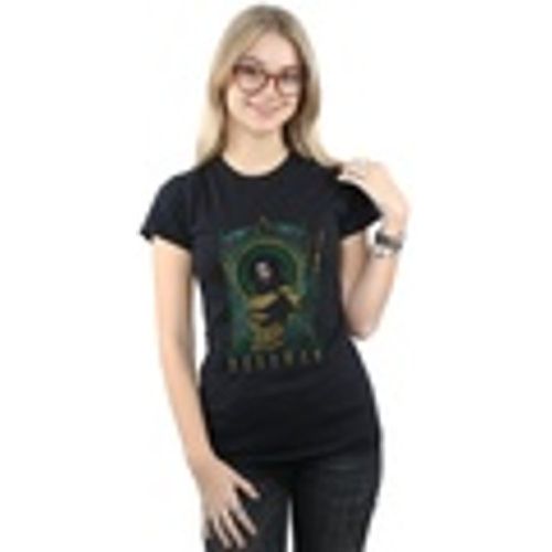 T-shirts a maniche lunghe Aquaman Framed Trident - Dc Comics - Modalova