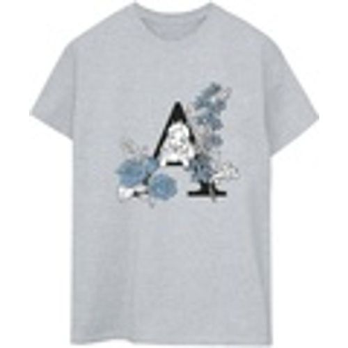 T-shirts a maniche lunghe Alice In Wonderland Letter A - Disney - Modalova