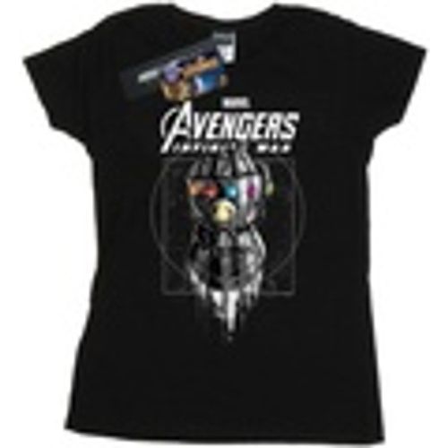 T-shirts a maniche lunghe Avengers Infinity War Gauntlet - Marvel - Modalova