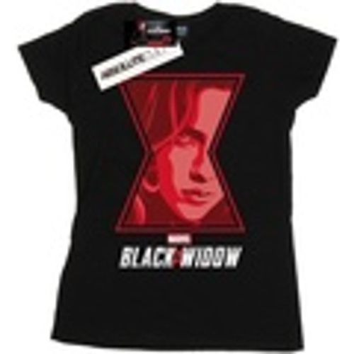 T-shirts a maniche lunghe Black Widow Movie Logo Window - Marvel - Modalova