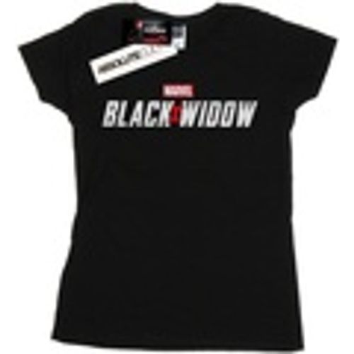 T-shirts a maniche lunghe Black Widow Movie Logo - Marvel - Modalova