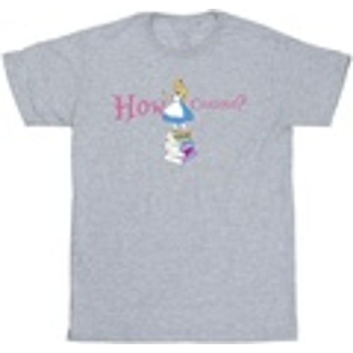 T-shirts a maniche lunghe Alice In Wonderland How Curious - Disney - Modalova