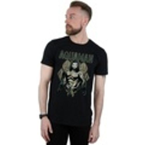 T-shirts a maniche lunghe Aquaman Scales - Dc Comics - Modalova