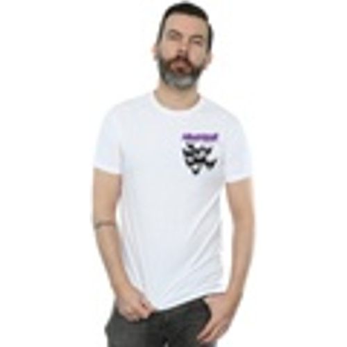 T-shirts a maniche lunghe Batman Joker Smile Breast Print - Dc Comics - Modalova