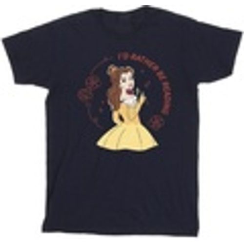 T-shirts a maniche lunghe Beauty And The Beast I'd Rather Be Reading - Disney - Modalova