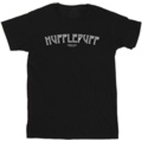 T-shirts a maniche lunghe Hufflepuff Logo - Harry Potter - Modalova