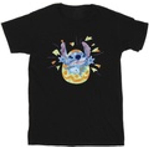 T-shirts a maniche lunghe Lilo Stitch Cracking Egg - Disney - Modalova