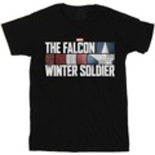T-shirts a maniche lunghe The Falcon And The Winter Soldier Logo - Marvel - Modalova