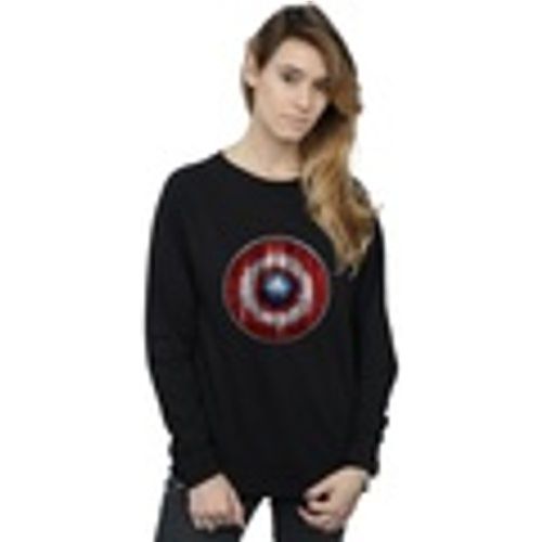 Felpa Captain America Wooden Shield - Marvel - Modalova
