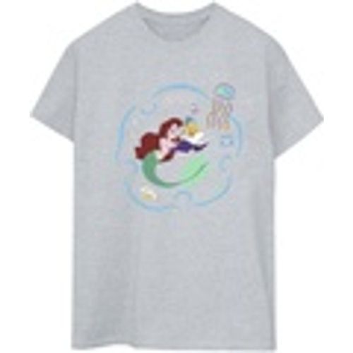 T-shirts a maniche lunghe The Little Mermaid Reading A Book - Disney - Modalova