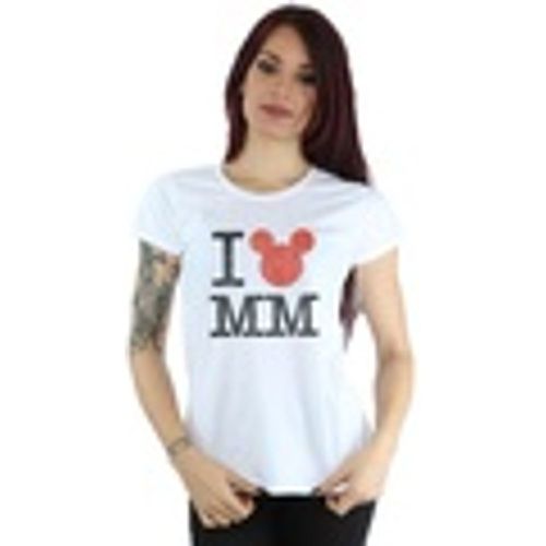 T-shirts a maniche lunghe I Love Mickey Mouse - Disney - Modalova