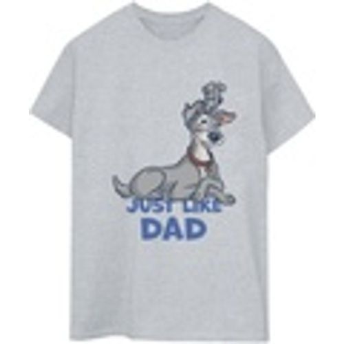 T-shirts a maniche lunghe Lady And The Tramp Just Like Dad - Disney - Modalova
