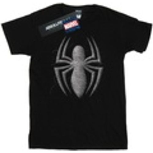 T-shirts a maniche lunghe Spider-Man Web Logo - Marvel - Modalova