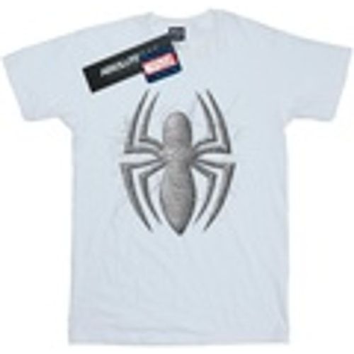 T-shirts a maniche lunghe Spider-Man Web Logo - Marvel - Modalova