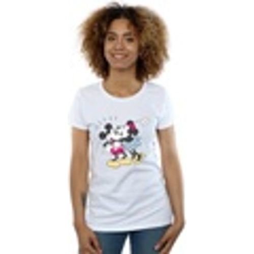 T-shirts a maniche lunghe Mickey And Minnie Mouse Kiss - Disney - Modalova