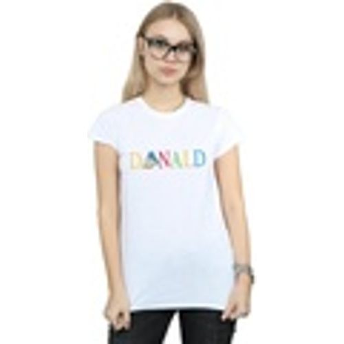 T-shirts a maniche lunghe Donald Duck Letters - Disney - Modalova