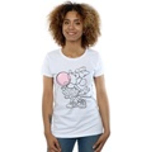 T-shirts a maniche lunghe Minnie Mouse Gum Bubble - Disney - Modalova