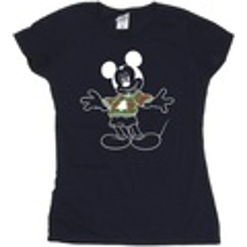 T-shirts a maniche lunghe Mickey Mouse Xmas Jumper - Disney - Modalova