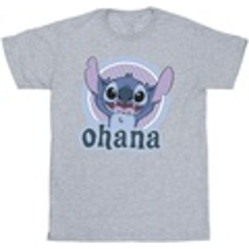 T-shirts a maniche lunghe Lilo And Stitch Ohana Circle - Disney - Modalova