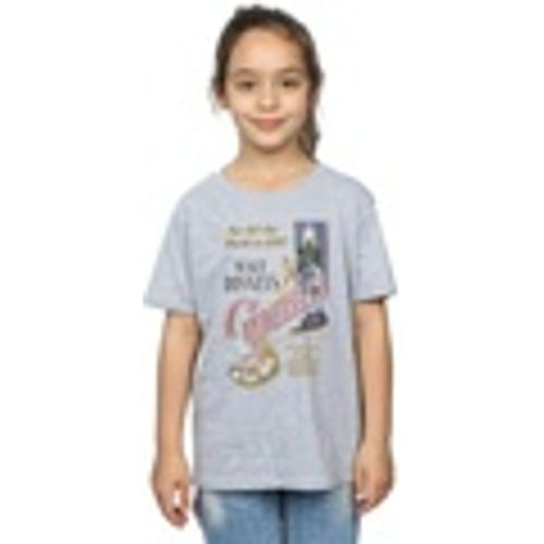 T-shirts a maniche lunghe Cinderella Retro Poster - Disney - Modalova
