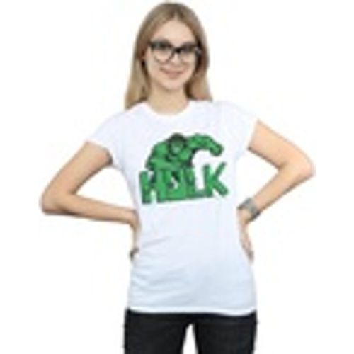 T-shirts a maniche lunghe Hulk Pixelated - Marvel - Modalova