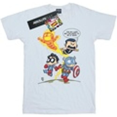 T-shirts a maniche lunghe Avengers Invaders Cartoon - Marvel - Modalova