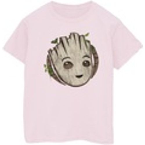 T-shirts a maniche lunghe I Am Groot Wooden Head - Marvel - Modalova